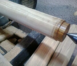Prima sgrossatura del legno
